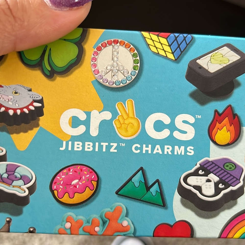 13 random Crocs Jibbitz Charms